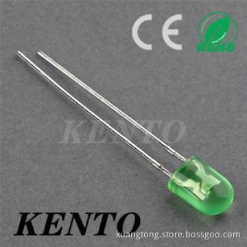 3mm Round Yellow Water Clear Lens Led Diode